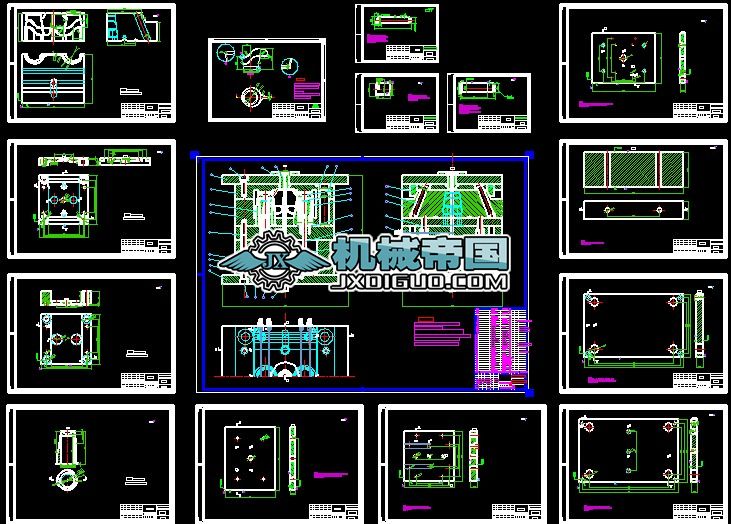 ���ϱ�ע��ģ��ȫ��CAD�D��