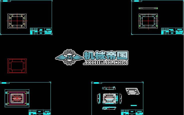 һ�׳��������ģcad�D��