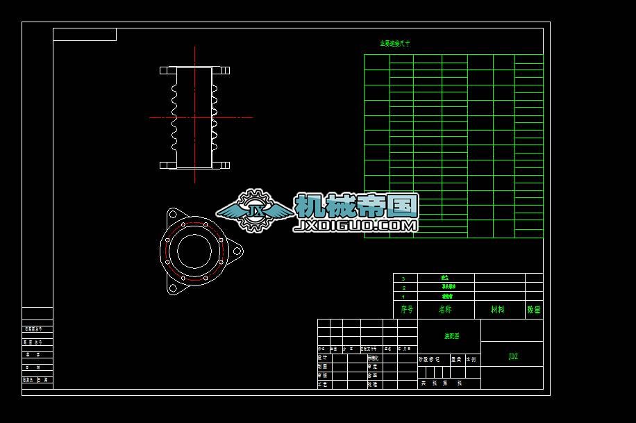 JDZ���y��ϵ�гߴ�D���x�ͣ�