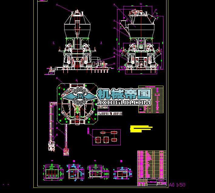 TLM50.4��ĥcad���D