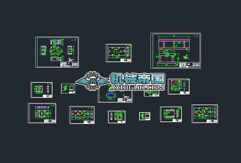 ���Û_��ģ�ߺ�14���D��CAD�D��