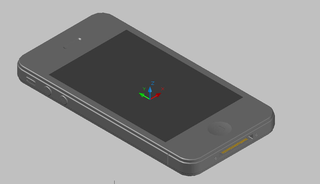 iphone 5s�֙C(j��)�⚤ CAD�D��