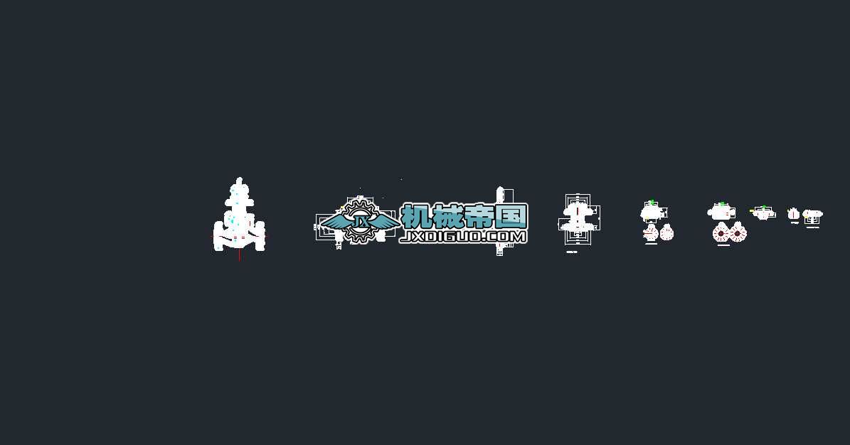 ��Ͳʽ�{(di��o)��(ji��)�y PN40 DN20 CAD���D