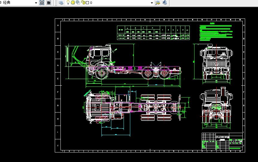 B 4100+1450�ؿ��ױP������CAD�D��