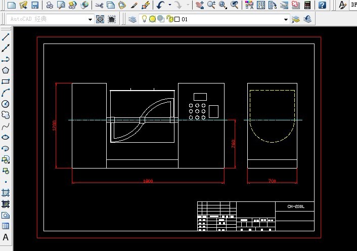 CH200ʾ��D ���ͻ�ϙCcad���ΈD�D��