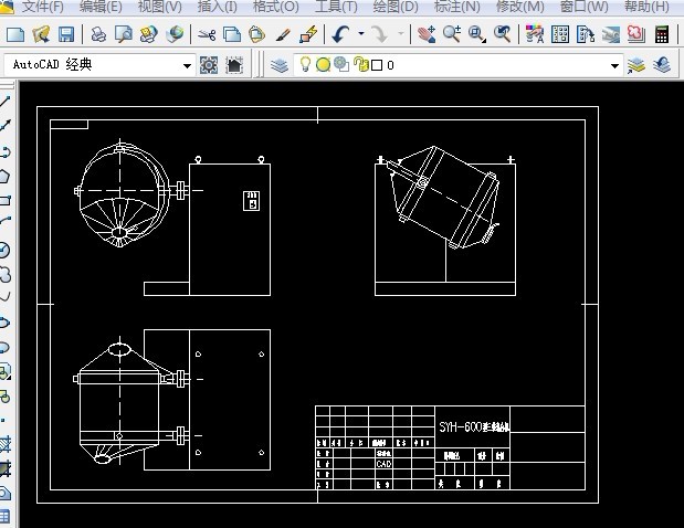SYHһ600��ϙCʾ��DCAD�D��