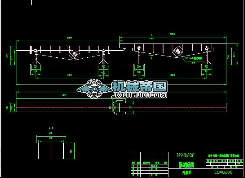 DZS400x6000���ݔ�͙CCAD�D