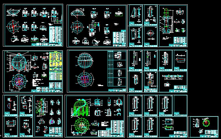 2000m3���������ȫ��ʩ���D��������ƽ�_���㲿���D��