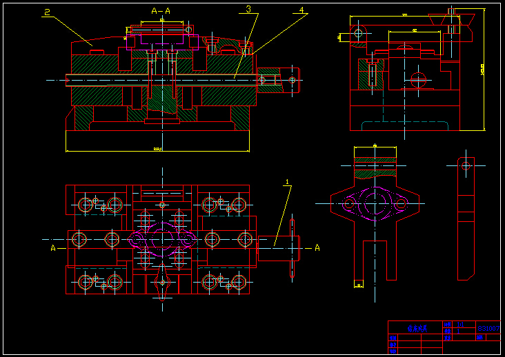 CA6140�ēܲ�A���OӋCAD�D��