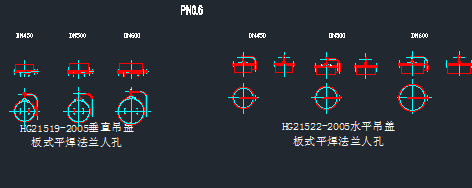 PN0.6��ֱ��ˮƽ���w��ʽƽ�����m�˿�