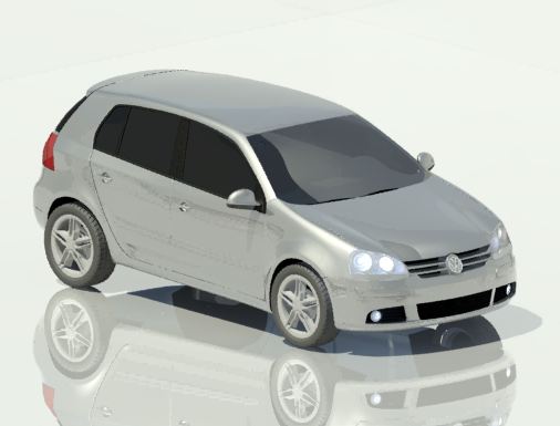 �� Golf 5ģ��3D�D��