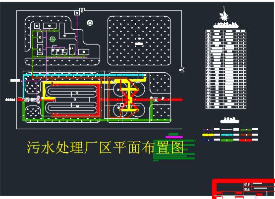 ��ˮ̎��S�^ƽ�沼��CAD�D