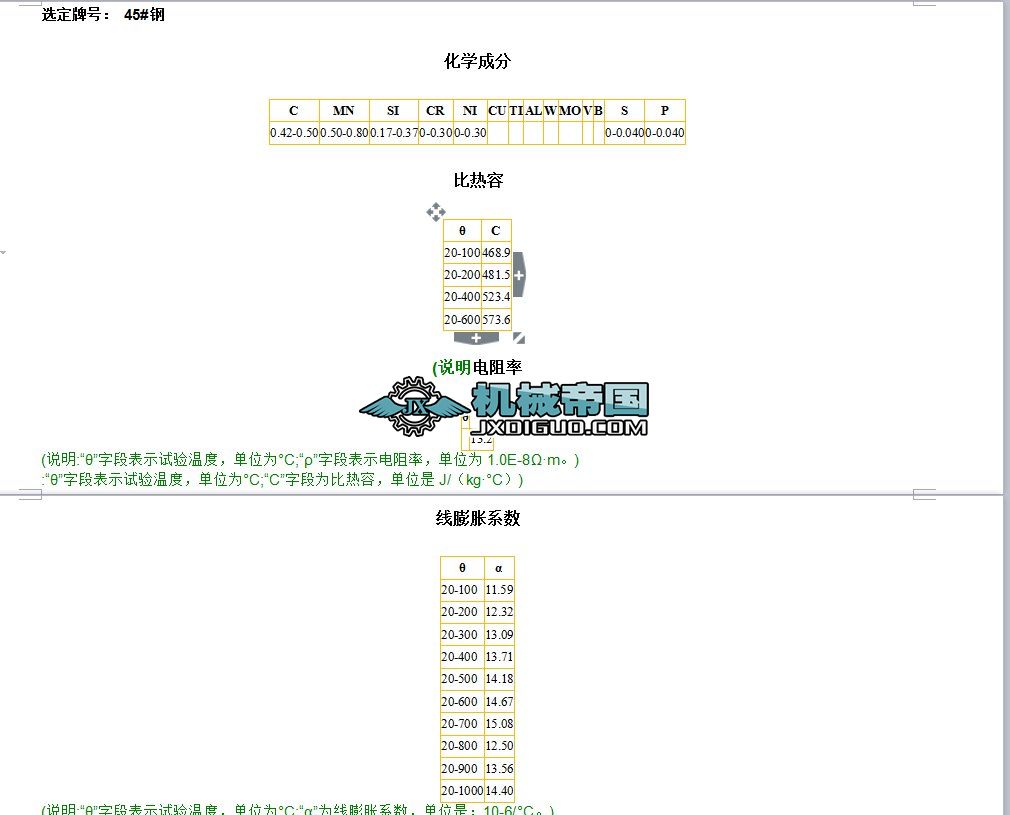 45#� 30CrMnSiA���ϵ�Ԕ�����ܔ�(sh��)��(j��)��(�����˜����� �������ܺ�ƣ����������)��������