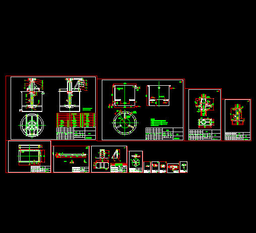 ��800X800����Ͱ�׈D��dwg��exb�ɷN��ʽ��13���D��