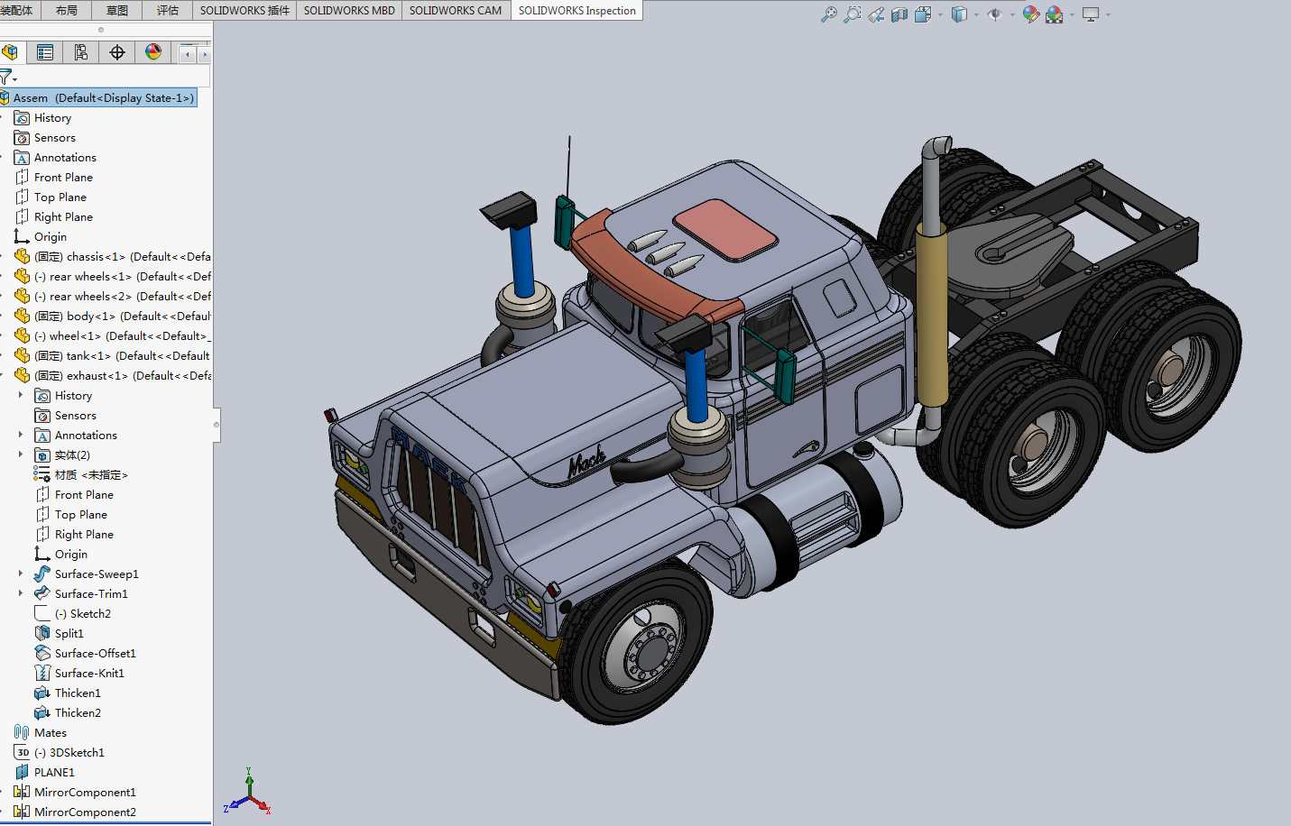 Mack Rϵ�п�܇ģ�����S�D