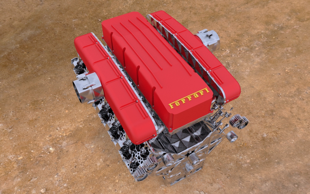 ������ Ferrari v12�l(f��)��(d��ng)�C(j��)�O(sh��)Ӌ(j��)�D��