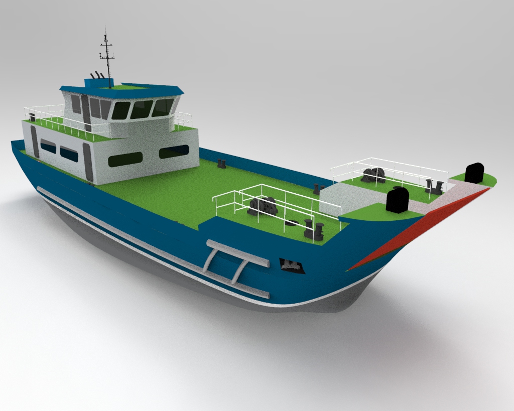Cargo Ferry؛�\��݆����ģ��3D�D��