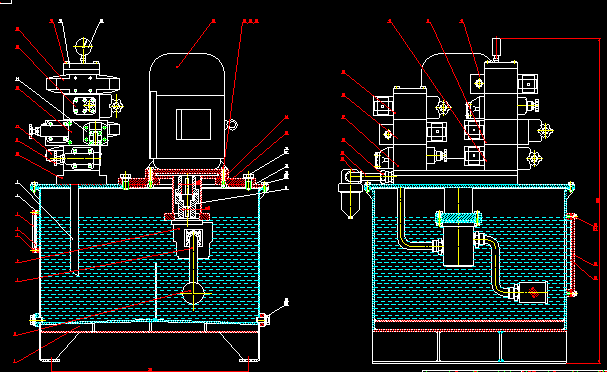 YZJ���b�C���CҺ��ϵ�y(t��ng)�O(sh��)Ӌ(Փ��+DWG�D��)