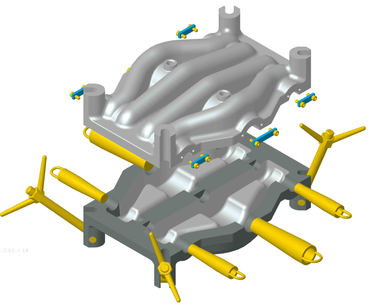 ��ĭע�������ʧģ�T��3D��(sh��)ģ STP��ʽ