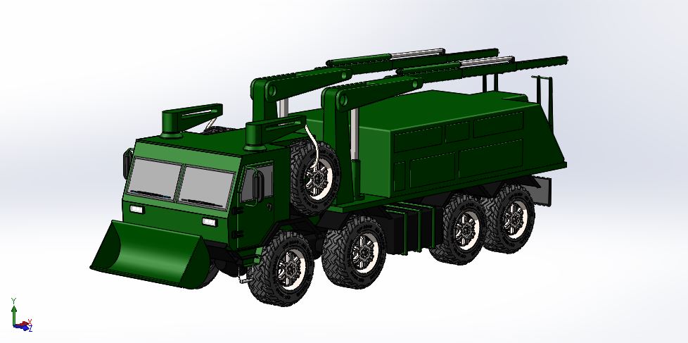 Tatra 815��܇����ģ��3D�D�� Solidworks�OӋ