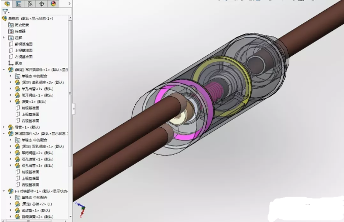 �η��B��λ��ͨ늴��y3Dģ�͈D�� Solidworks�OӋ