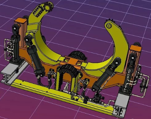 �ܲ�Һ�����b�C��3D��ģ�D�� STEP��ʽ