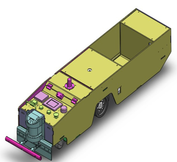 ����100W����ʽAGV���S�D�� Solidworks�OӋ ��STEP