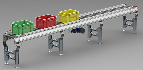 roller-conveyor�LͲݔ�͙C3D�D�� STP��ʽ