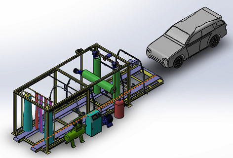 �Ԅ�ϴ܇�C����ģ��3D�D�� STEP��ʽ