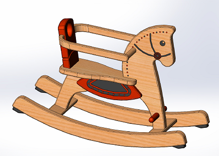 ��ͯ�u�uľ�R����ģ��3D�D�� Solidworks�OӋ ��STEP