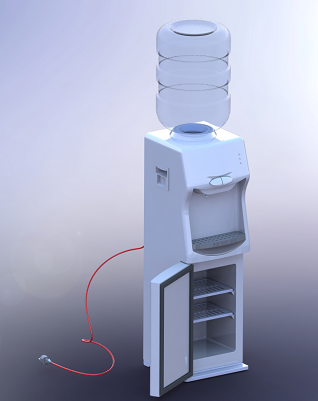 �׿���ʽ�ˮ�C����3Dģ��