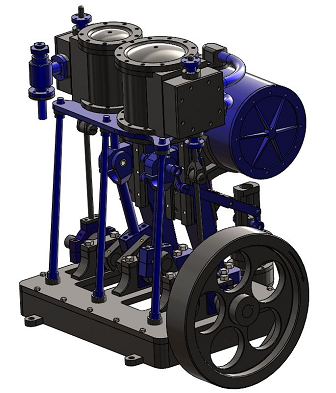 2����ʽ�ͺ����������C�Y(ji��)��(g��u)3D�D�� Solidworks�O(sh��)Ӌ