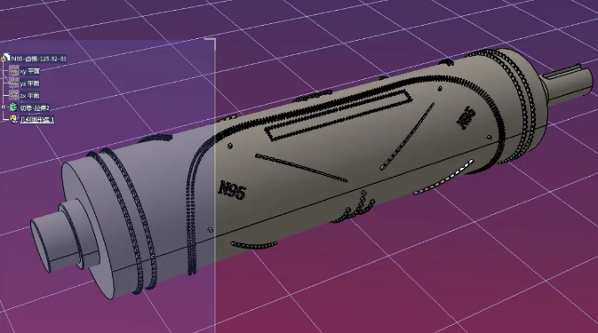 һ��N95���֙C�Xģ��߅ģ�L�е��Sģ��3D�D�� STEP��ʽ