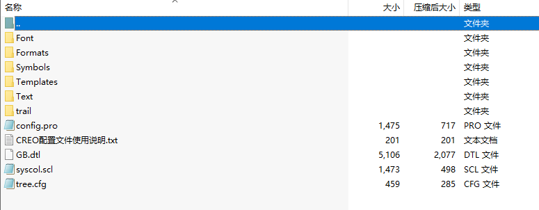 CREO���������ļ�