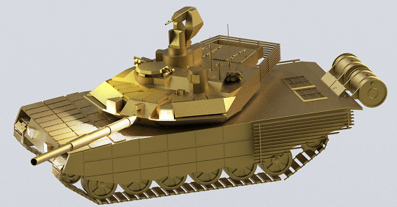 T90MS̹�˺���ģ��3D�D�� Solidworks�OӋ