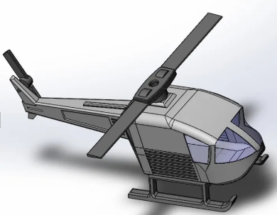 �������ֱ���CToy Helicopterģ��3D�D�� Solidworks�OӋ