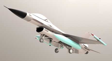 F-16�𶷙Cģ��3D�D�� Solidworks�OӋ