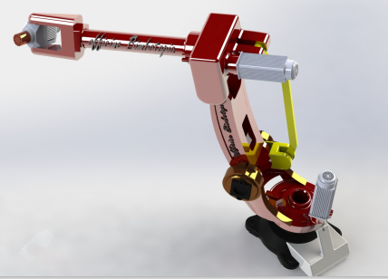 axis robot���S�Cе��solidworks�OӋ
