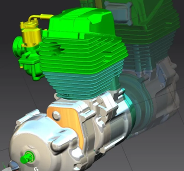 50CC���R��Ħ��܇�l�әCģ��3D�D�� UG�OӋ