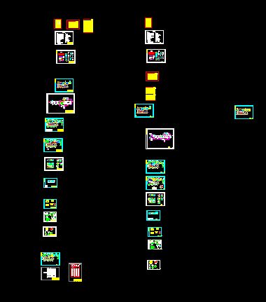 �����tԺ��ˮ̎������ȫ��ʩ���D��CAD14����