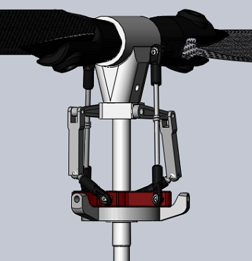 Trex 500 RC�b��ֱ���C(j��)�����Y(ji��)��(g��u)3D�D�� Solidworks�O(sh��)Ӌ ��STEP
