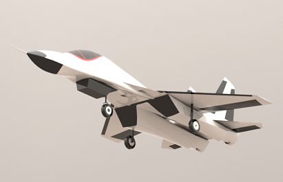 sukhoiһsuһ30�K30�𶷙C����ģ��3D�D�� Solidworks�OӋ