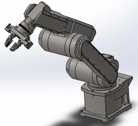 Robot-arm2�ӳ֙Cе��3D�����D�� Solidworks�OӋ