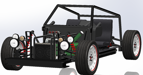 Buggy tbo-bn�_Դ܇��ģ��3D�D�� Solidworks�OӋ