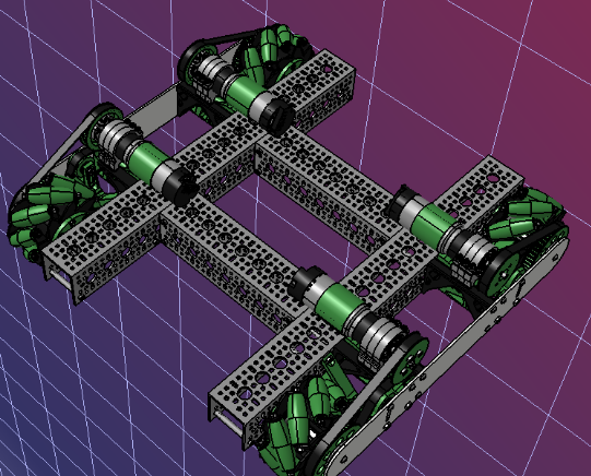 chassis���˼{ķ݆С܇�ױPģ��3D�D�� STEP��ʽ