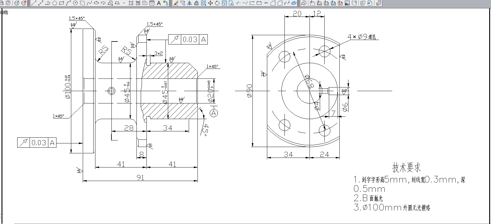 CA6140܇�����m�P��ˇҎ��(�f����+CAD)