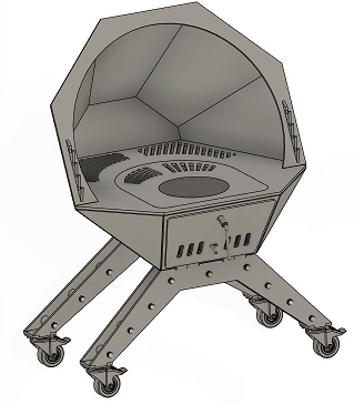 Firepit�����t3D��ģ�D�� STEP��ʽ