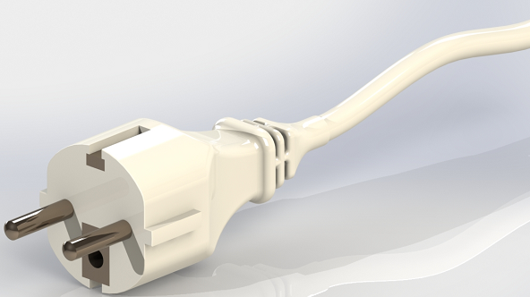 SchukoһStecker���^ģ��3D�D�� Solidworks�OӋ ��x_t ste