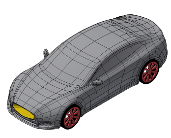 Tesla Model S��˹�����׽Y��ģ��3D�D�� x_t��ʽ