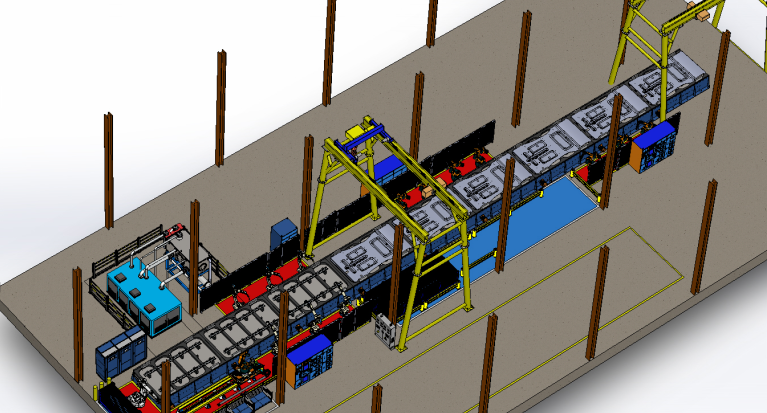 BIW�װ往�b����ˮ��3D�D�� STEP��ʽ